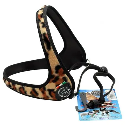 Kattsele Tre Ponti Basic leopard, 1 Outlet