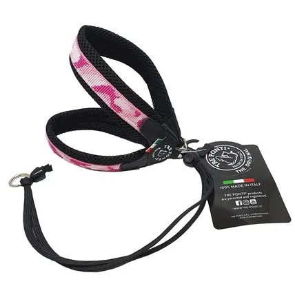 Kattsele Tre Ponti Penny Basic Rosamönstrad, 2 Premium