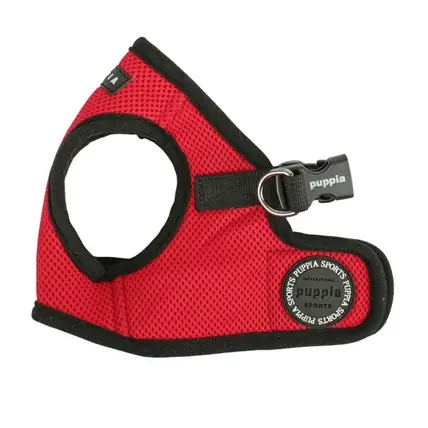 Bästa pris Kattsele Vest Puppia Harness Röd, XS