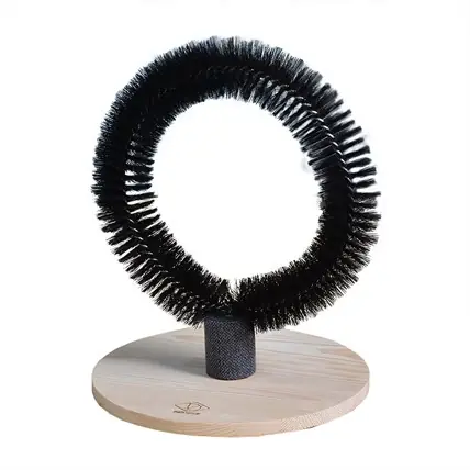 Kampanj Massagborste Ring Björkträ
