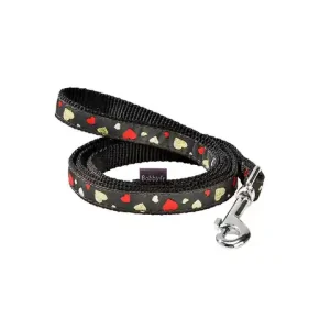 Endast denna vecka Bobby Lovely Nylon Hundkoppel 100 cm - Röd (XS - 1 cm)