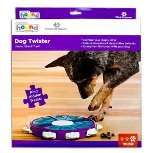 Dog Twister i plast - Nina Ottosson Bästa pris