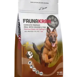 Faunakram Hundmat Premium Kvalité - Vuxna hundar 12mån + Billigare