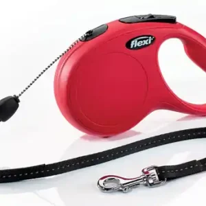 Flexi New Classic S, 5M - max 12 kg - Äldre design (Svart) Kundfavorit