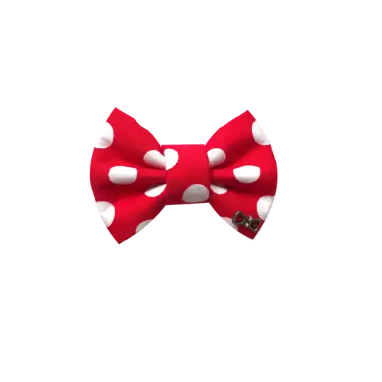 Billigare Funky Dog - Fluga till Hund och Katt, prickig (L)