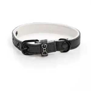 Funky Dog - Hundhalsband, Svart (M) Lågt pris