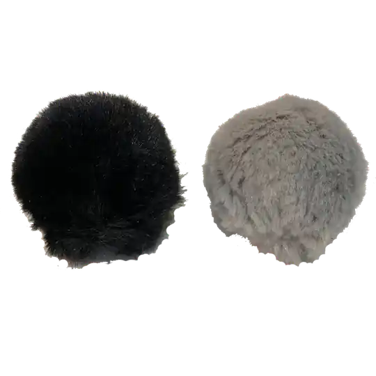 prisnedsättning Gibbon Kattleksak Pälsboll med Skrammel 2-pack