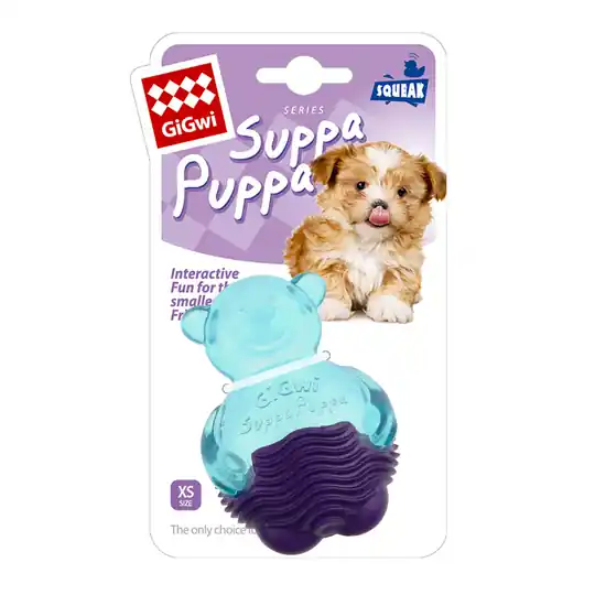 Gigwi Suppa Puppa Hundleksak (Rosa/Lila) Extra rabatt