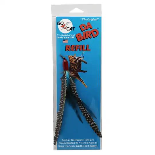 Go Cat Da Bird Guinea - Kattleksak - Refill Reapris