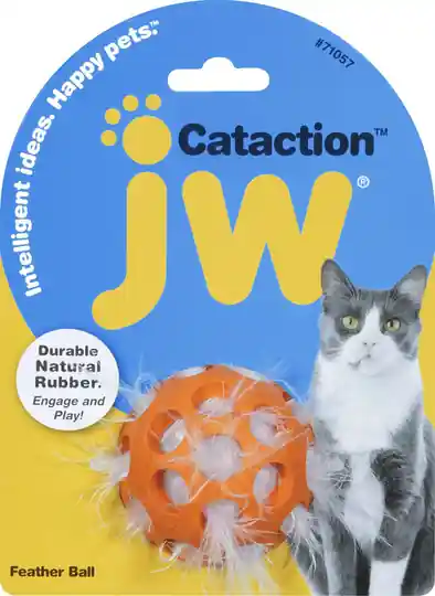 Säker betalning JW Cataction Fjäderboll Kattleksak