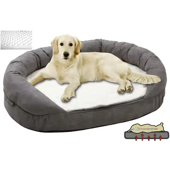 Karlie Orthobed Ortopedisk Memory Foam Hundbädd Grå - Small Populär