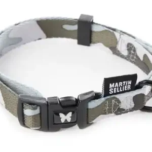 Endast denna vecka Martin Sellier Justerbart Nylonhalsband Hund- Camouflage (40 - 55 cm)