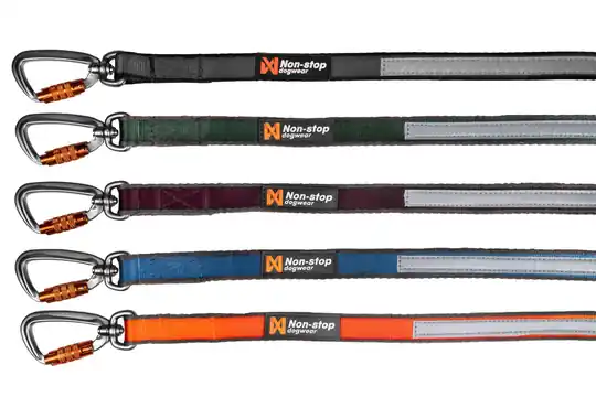 Non-stop Dogwear Move Koppel - Lila (15 mm / 1,5 m) Extra rabatt