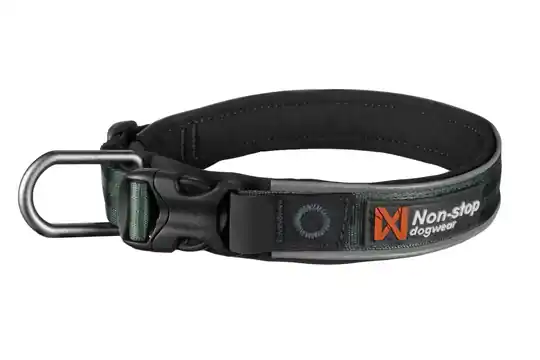 Non-stop Dogwear Roam Collar, Grön (M) Sänkt pris
