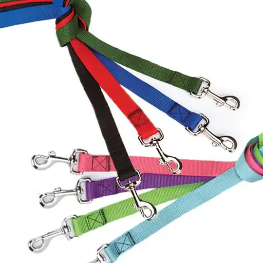 Populär Nylonkoppel - 8 olika färger (180 cm x 25 mm) (Malibu Blue)