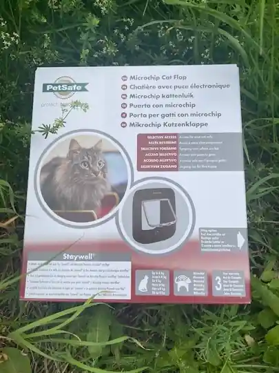 PetSafe- Elektronisk Kattdörr Microchip - Brun Trygg betalning