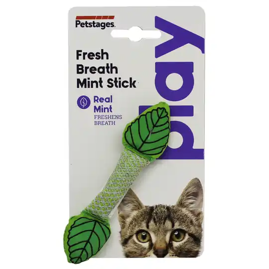 Petstages Kattleksak Fresh Breath Mint Stick Lågt pris