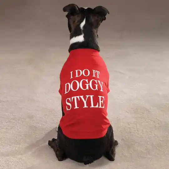 Petster "Doggy Style" T-shirt (S) Extra rabatt