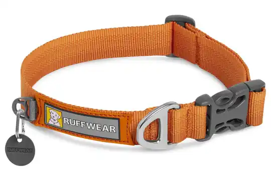 Ruffwear - Front Range Collar Hundhalsband - Campfire Orange (M = 36-51 cm) Lägg i varukorgen
