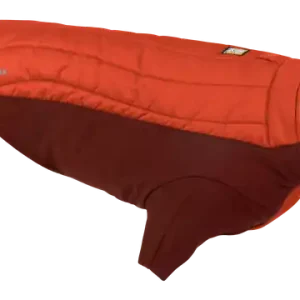 Endast idag Ruffwear Powder Hound™ Dog Jacket - Persimmon Orange (XXS)