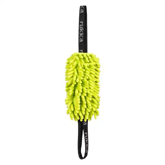 Snabb leverans Rukka Fluffig Kampleksak med två handtag - Lime