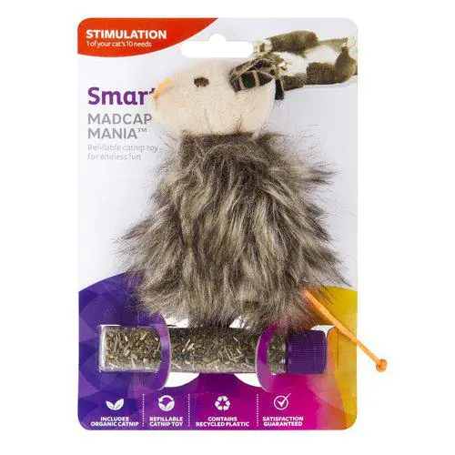 Smartykat Madcap Mouse med kattmynta Billigare