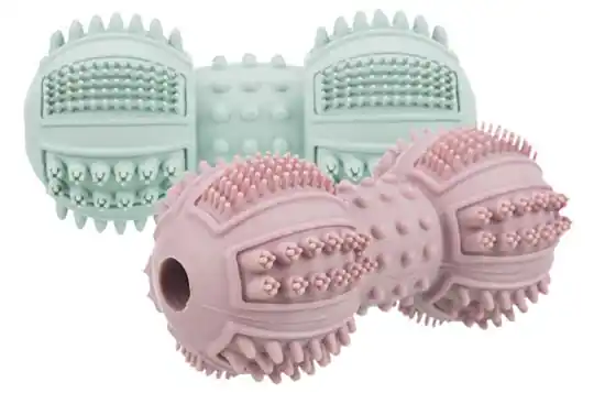Expressleverans Trixie Tuggben i naturgummi Junior- Hundleksak