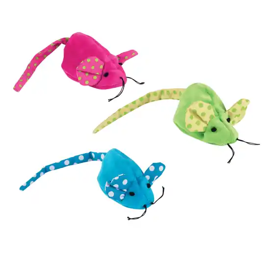 Zanies Polka Dot Catnip Möss 2-pack prisnedsättning