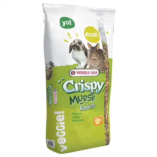 20 kg Versele-Laga Crispy Muesli gnagarfoder till sparpris! - För kaniner Billigare