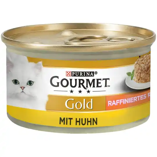 Extra rabatt 24 + 12 på köpet! 36 x 85 g Gourmet Gold - Raffinerad Ragout - Kyckling