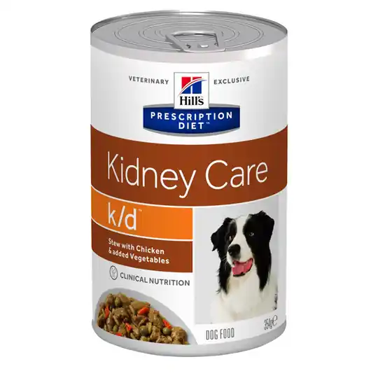 24 x 354/360/370 g Hill‘s Prescription Diet till sparpris! - k/d Kidney Care Ragout Chicken 24 x 354 g Bästa pris
