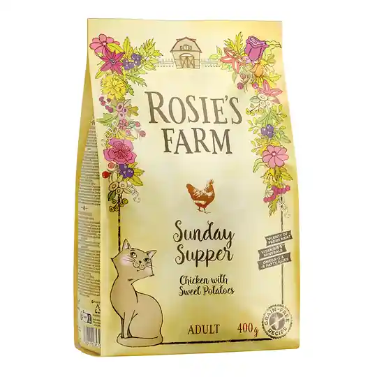 Erbjudandepris 400 g Rosie‘s Farm Adult till prova-på-pris! - Kyckling