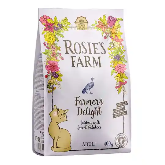 Nyhet 400 g Rosie‘s Farm Adult till prova-på-pris! - Turkey