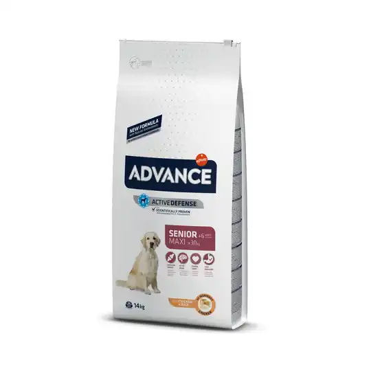 Advance Maxi Senior - Ekonomipack 2 x 14 kg Beställ idag