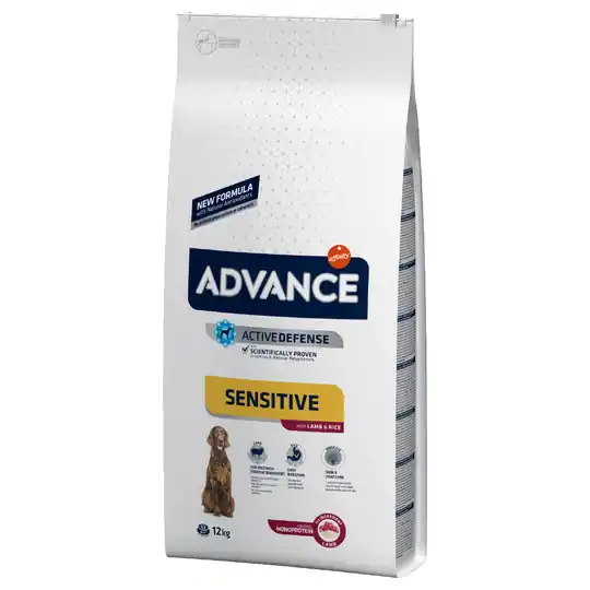 Advance Sensitive Lamb & Rice - Ekonomipack 2 x 12 kg Säker betalning