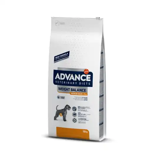 Advance Veterinary Diets Weight Balance Medium/Maxi - 15 kg Bästa pris
