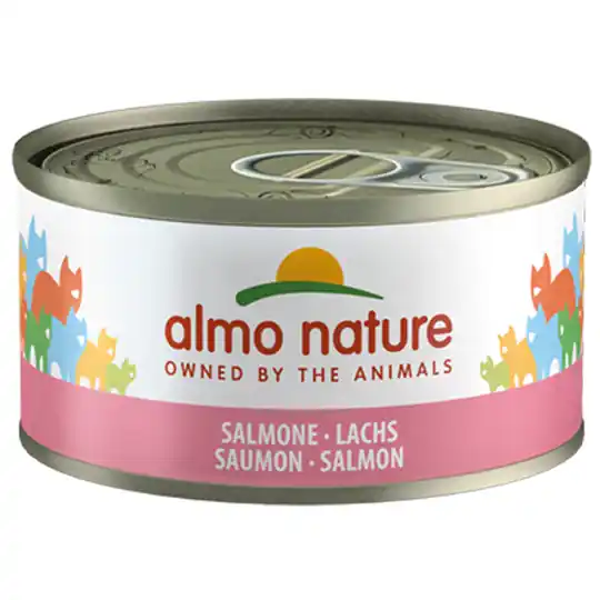 Almo Nature 6 x 70 g - Lax Begränsat antal