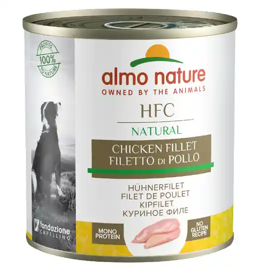 Almo Nature HFC 12 x 280 g / 290 g - Kycklingfilé (280 g) Nyhet