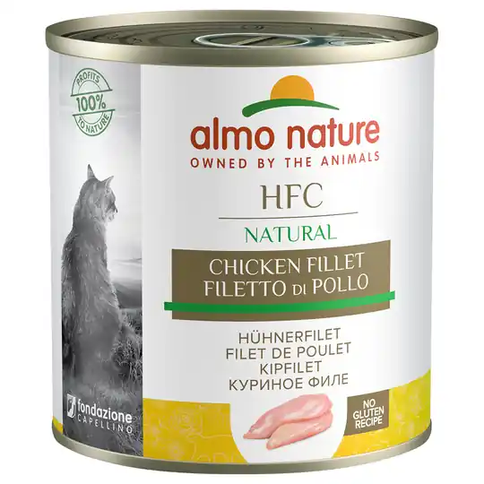 Begränsat antal Almo Nature HFC 6 x 280 g - Kycklingfilé