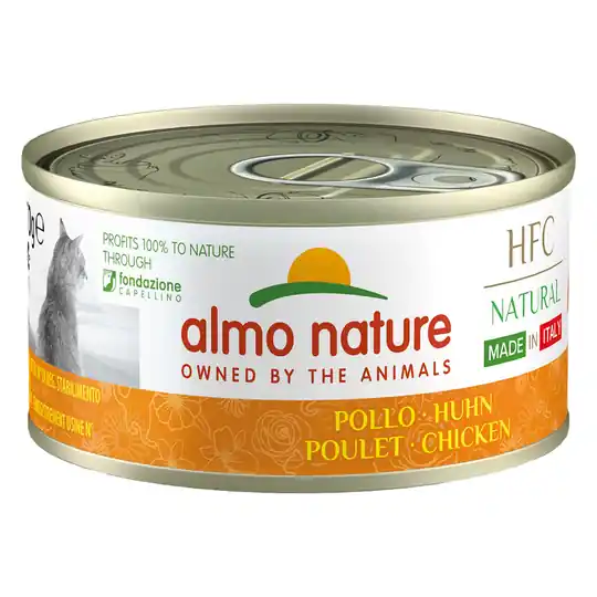 Reapris Almo Nature HFC Natural Made in Italy 6 x 70 g - Kyckling