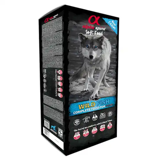 I lager alpha spirit Semi Moist Complete Wild Fish Ekonomipack 2 x 9 kg