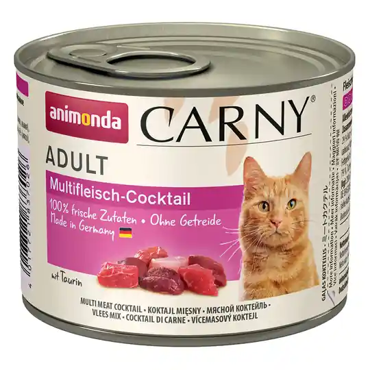 Rabatt Animonda Carny Adult 6 x 200 g - Köttcocktail