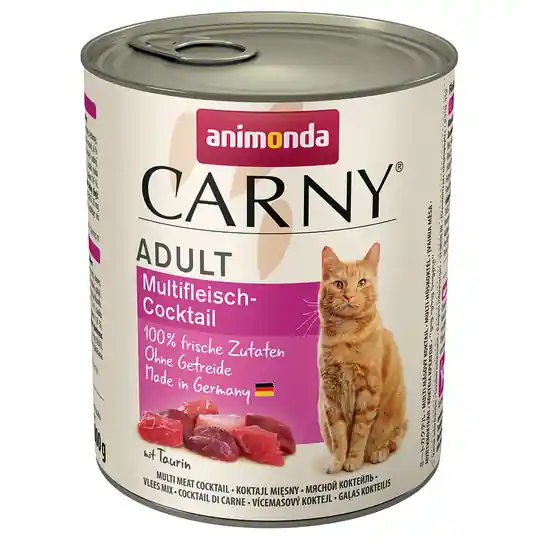 Animonda Carny Adult 6 x 800 g - Köttcocktail Populär