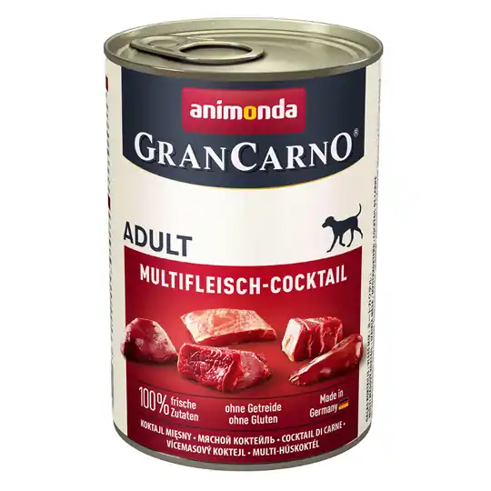 Extra rabatt Animonda GranCarno Original Adult 6 x 400 g - Köttcocktail