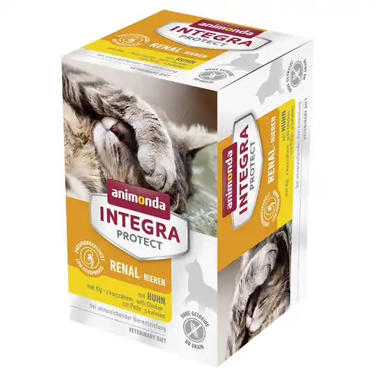 Animonda Integra Protect Adult Renal 6 x 100 g portionsform - Kyckling Handla nu