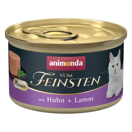 Animonda Vom Feinsten Adult 12 x 85 g - Kyckling + Lamm Endast denna vecka