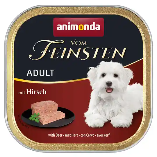 Animonda Vom Feinsten Adult spannmålsfritt 6 x 150 g - Hjort Extra rabatt