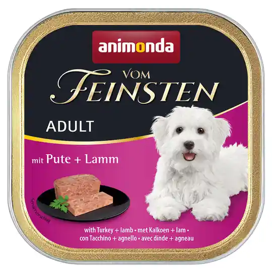 Animonda Vom Feinsten Adult spannmålsfritt 6 x 150 g - Kalkon & lamm Erbjudande