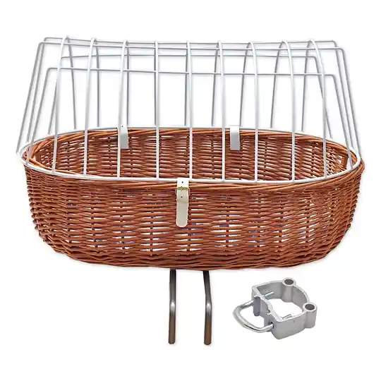 Aumüller cykelkorg med skyddsgaller - Maxi ca L 66 x B 48 x H 44 cm Extra rabatt