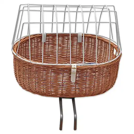 Aumüller cykelkorg med skyddsgaller - Standard ca L 52 x B 38 x H 39 cm Reapris